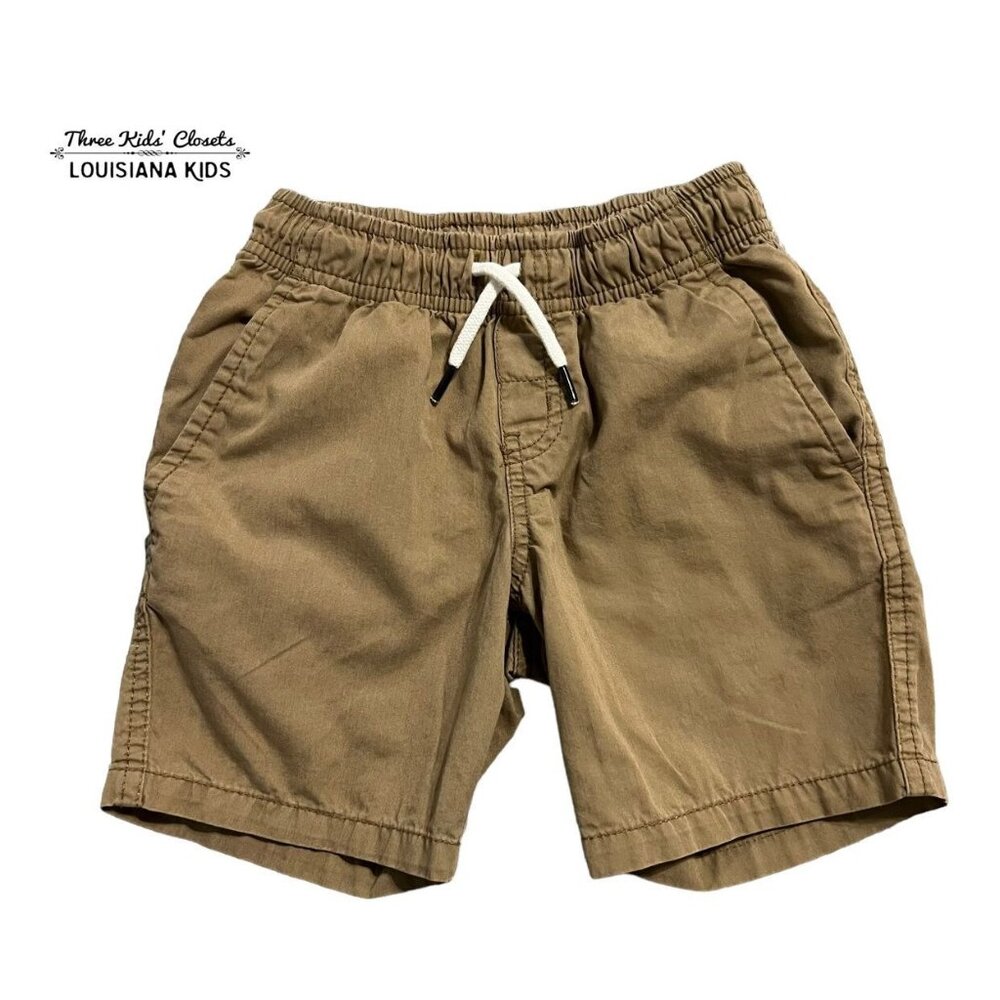 Cat & Jack XS (4/5) Khaki Drawstring Shorts